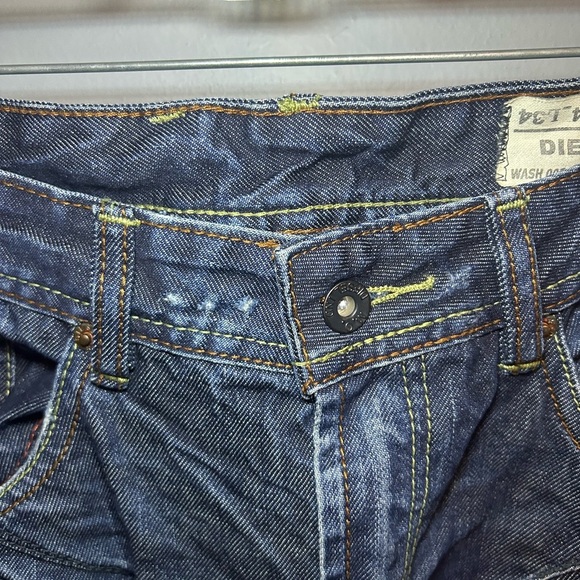 Diesel DNA "dirty new age" stacked slim distressed jeans - Picture 9 of 16